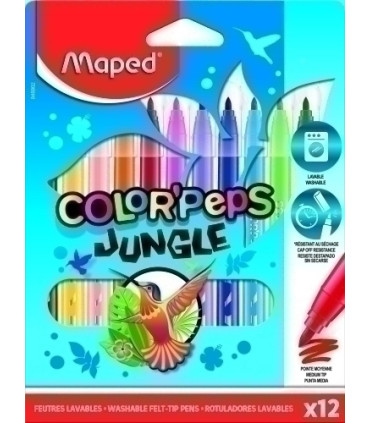 ROTUL. MAPED COLOR´PEPS JUNGLE EST. 12