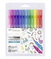 ROTULADOR TOMBOW TWINTONE ARCO IRIS E.12