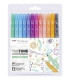ROTULADOR TOMBOW TWINTONE PASTEL E.12