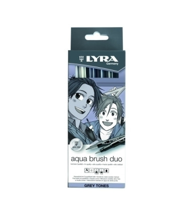 ROTUL.LYRA AQUA DUO TONOS GRISES EST.6