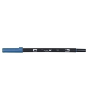 ROTULADOR TOMBOW DOBLE PUNTA PINC. AZUL