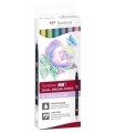 ROTULADOR TOMBOW DOBLE PUNTA PINC. EST 6