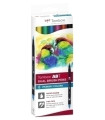 ROTULADOR TOMBOW DOBLE PUNTA PINC. EST 6