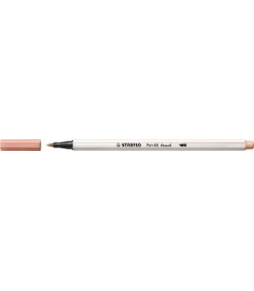 ROTUL.STABILO PEN 68  BRUSH ALBARICOQUE