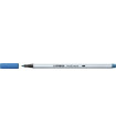 ROTUL.STABILO PEN 68  BRUSH AZUL OSC.