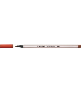 ROTUL.STABILO PEN 68  BRUSH CARMIN