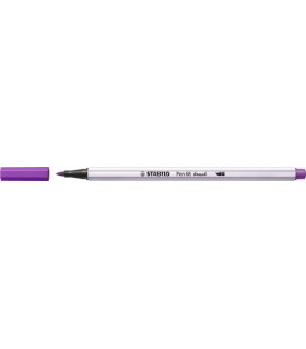 ROTUL.STABILO PEN 68  BRUSH LILA