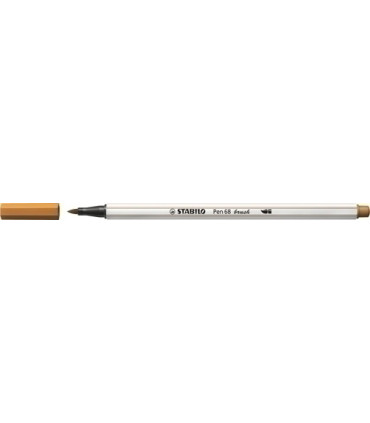 ROTUL.STABILO PEN 68  BRUSH OCRE OSC.