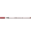 ROTUL.STABILO PEN 68  BRUSH ROJO OSC.