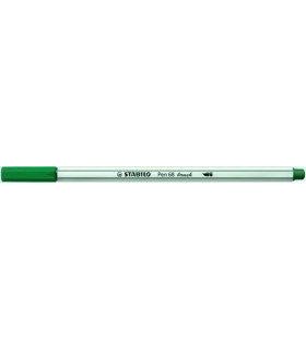 ROTUL.STABILO PEN 68  BRUSH TURQUESA