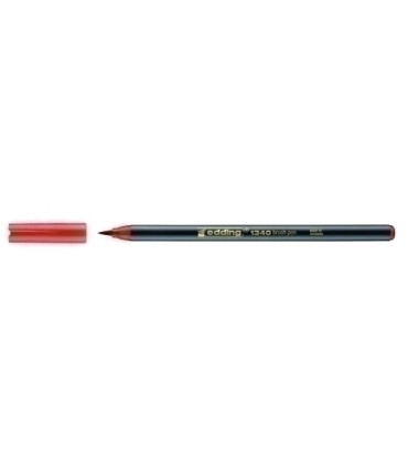 ROTUL.EDDING 1340 BRUSHPEN ROJO