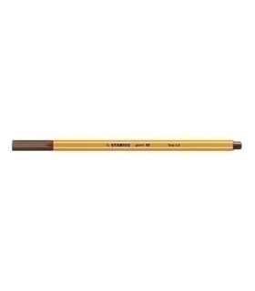 ROTUL.STABILO POINT 88  MARRON