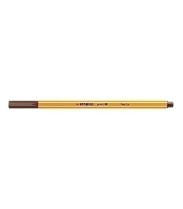 ROTUL.STABILO POINT 88  MARRON