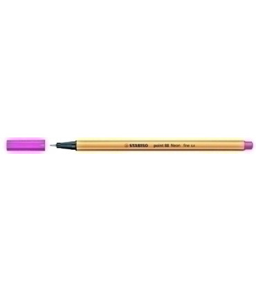 ROTUL.STABILO POINT 88  ROSA NEON