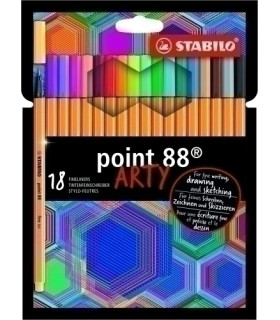 ROTUL.STABILO POINT 88 ARTY LINE e.18