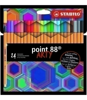 ROTUL.STABILO POINT 88 ARTY LINE e.24