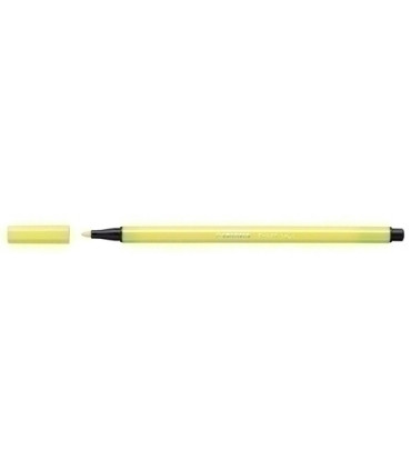 ROTUL.STABILO PEN 68  AMARILLO FLUOR