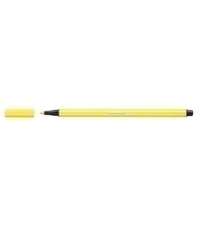 ROTUL.STABILO PEN 68  AMARILLO LIMON