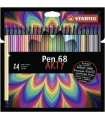 ROTUL.STABILO PEN 68 ARTY LINE C/24