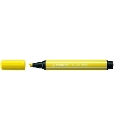 ROTUL.STABILO PEN 68 MAX AMARILLO LIMON