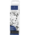 ROTUL.FABER PITT MANGA ESTUCHE DE 4