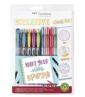 SET LETTERING TOMBOW KIT ESTUDIO CREATIV