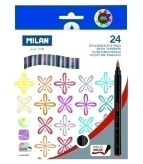 ROTUL. MILAN PUNTA PINCEL CAJA 24