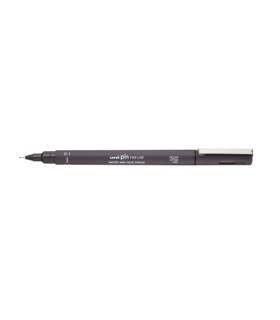 ROTUL.UNI PIN MANGA 0,1 mm GRIS OSCURO