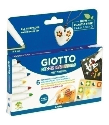 ROTUL.GIOTTO DECOR MATERIALS ESTUCHE  6