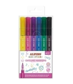 ROTUL.ALPINO METAL. OUTLINER B/6