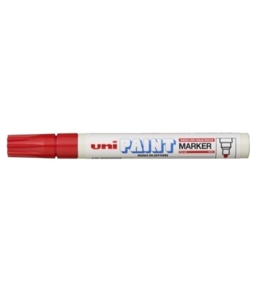 MARCADOR UNI-BALL UNI PAINT PX-20 ROJO