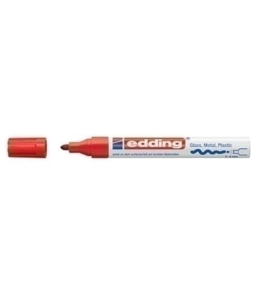 ROTUL.EDDING  750 ROJO