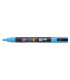 ROTUL.UNI-POSCA PC-3M  AZUL CLARO