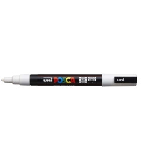ROTUL.UNI-POSCA PC-3M  BLANCO