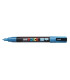 ROTUL.UNI-POSCA PC-3ML  AZUL CLARO