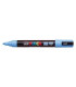 ROTUL.UNI-POSCA PC-5M  AZUL CIELO