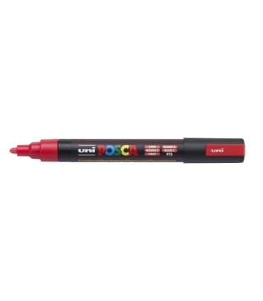 ROTUL.UNI-POSCA PC-5M  FLUOR ROJO