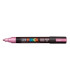 ROTUL.UNI-POSCA PC-5M  ROSA METALICO