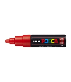 ROTUL.UNI-POSCA PC-7M  ROJO