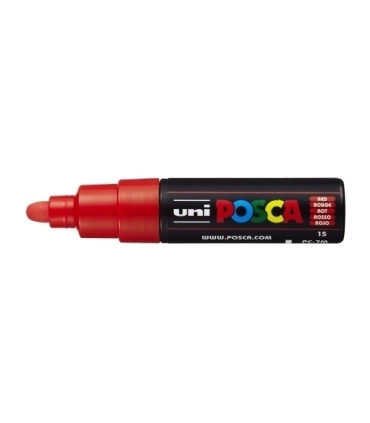 ROTUL.UNI-POSCA PC-7M  ROJO