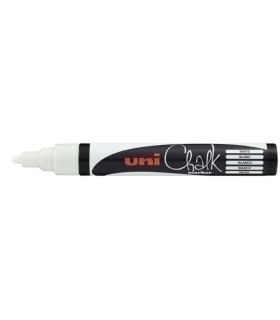 ROTUL.UNIBALL CHALK MARKER PWE-5M BLANCO