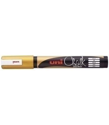 ROTUL.UNIBALL CHALK MARKER PWE-5M ORO