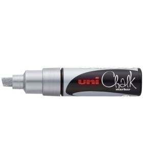 ROTUL.UNIBALL CHALK MARKER PWE-8K PLATA