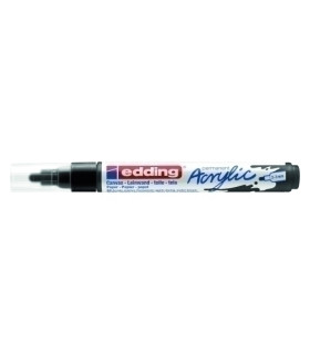 ROTUL.EDDING 5100 ACRYLIC 2-3 mm NEGRO