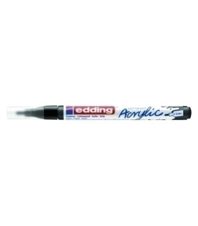 ROTUL.EDDING 5300 ACRYLIC 1-2 mm NEGRO