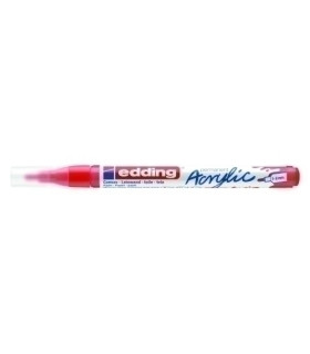 ROTUL.EDDING 5300 ACRYLIC 1-2 mm ROJO TR