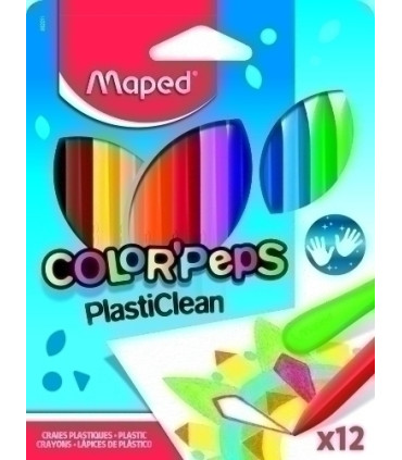 CERAS MAPED PLASTICLEAN ESTUCHE DE 12