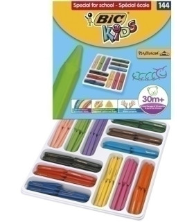 CERAS PLASTIDECOR PEQUES CAJA 144 UNID