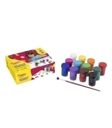 TEMPERA JOVI  15 ml ESTUCHE 12