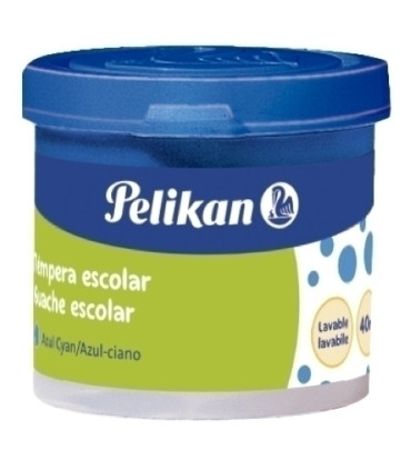 TEMPERA PELIKAN 40 ml 742/40 AZUL CYAN